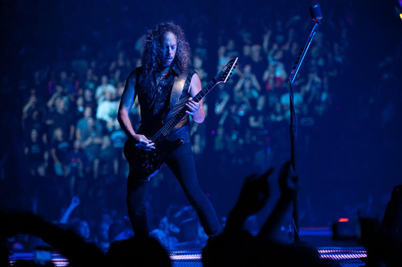 Kirk Hammett in "Metallica Through the Never."