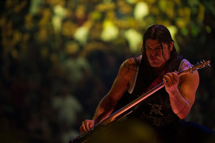 Robert Trujillo in "Metallica Through the Never."