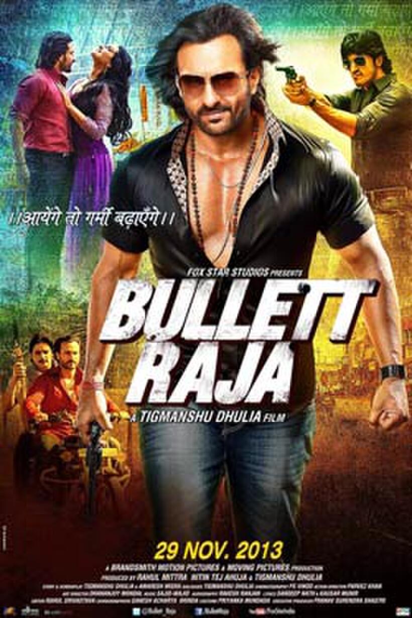 Poster art for "Bullett Raja."