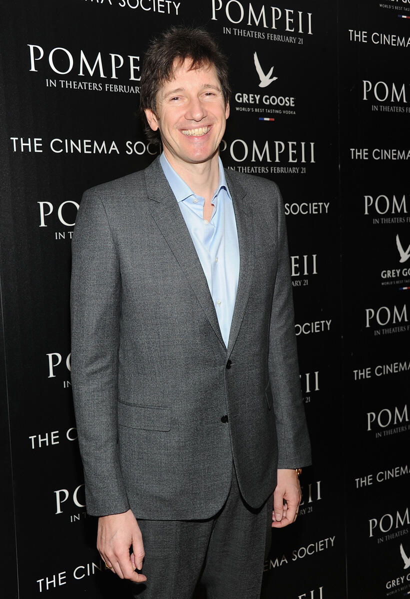 Director Paul W.S. Anderson at the New York premiere of "Pompeii."