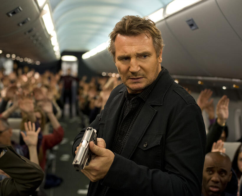 Liam Neeson in "Non-Stop."