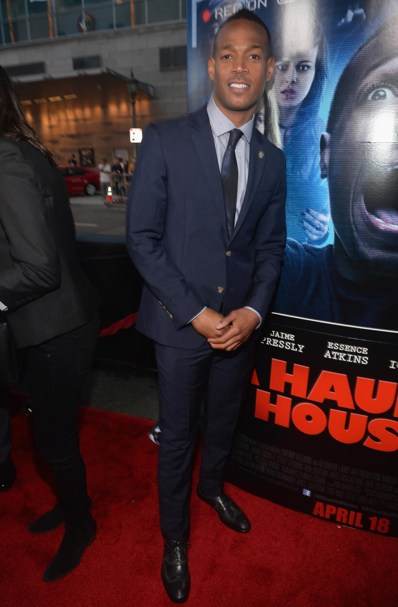 Marlon Wayans at the California premiere of "A Haunted House 2."