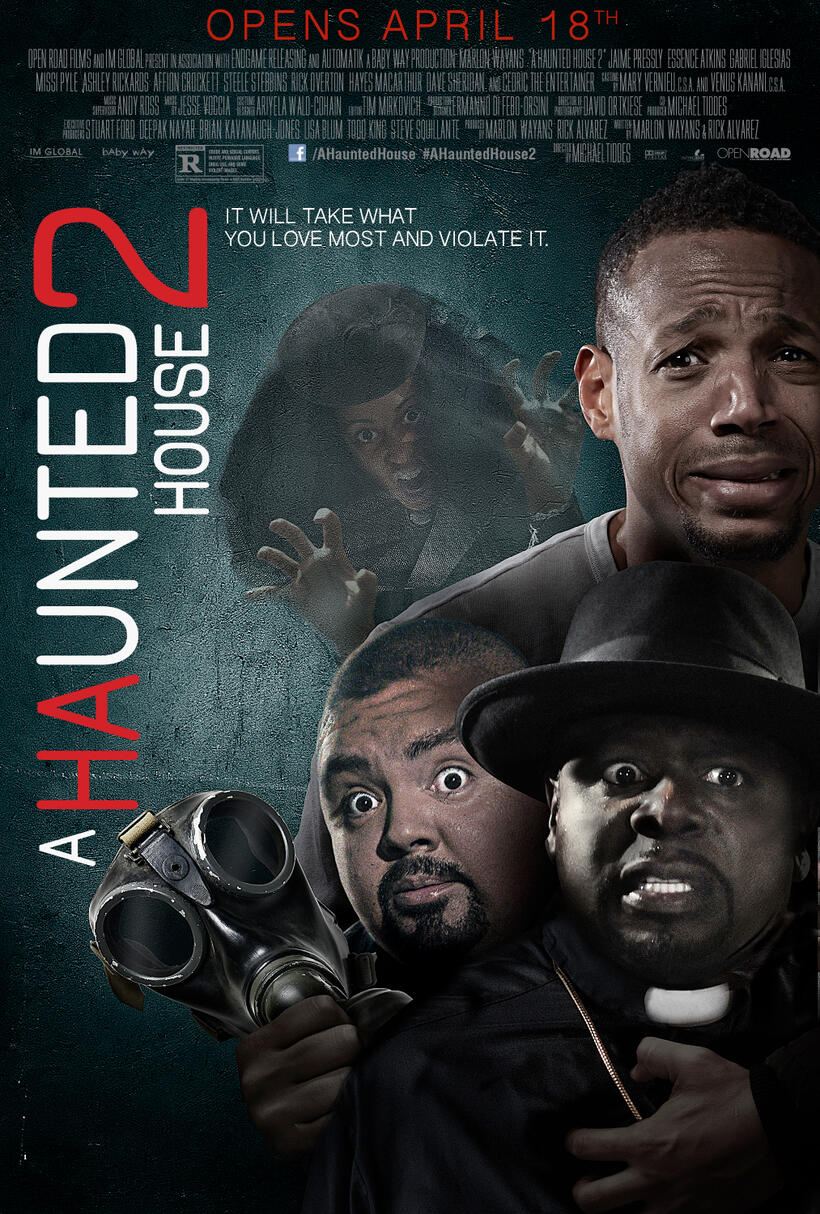 Poster art for "A Haunted House 2."