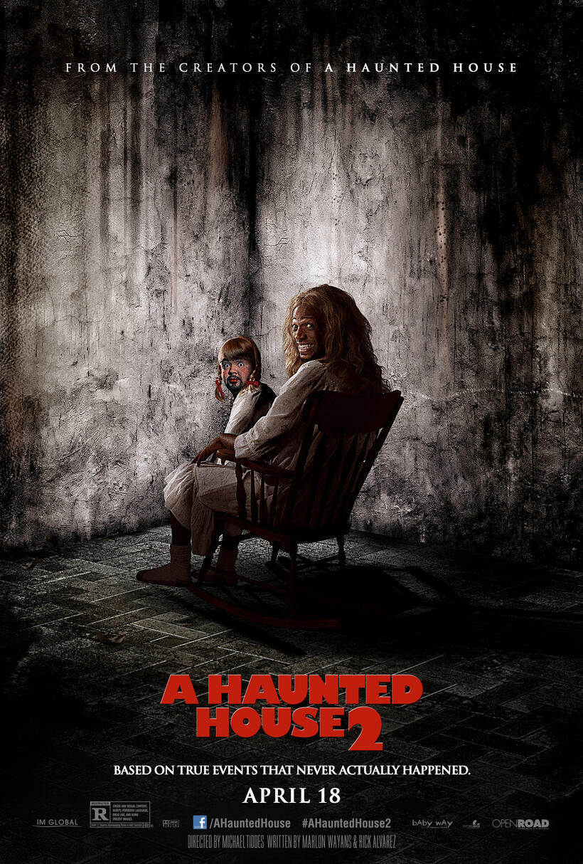 Poster art for "A Haunted House 2."