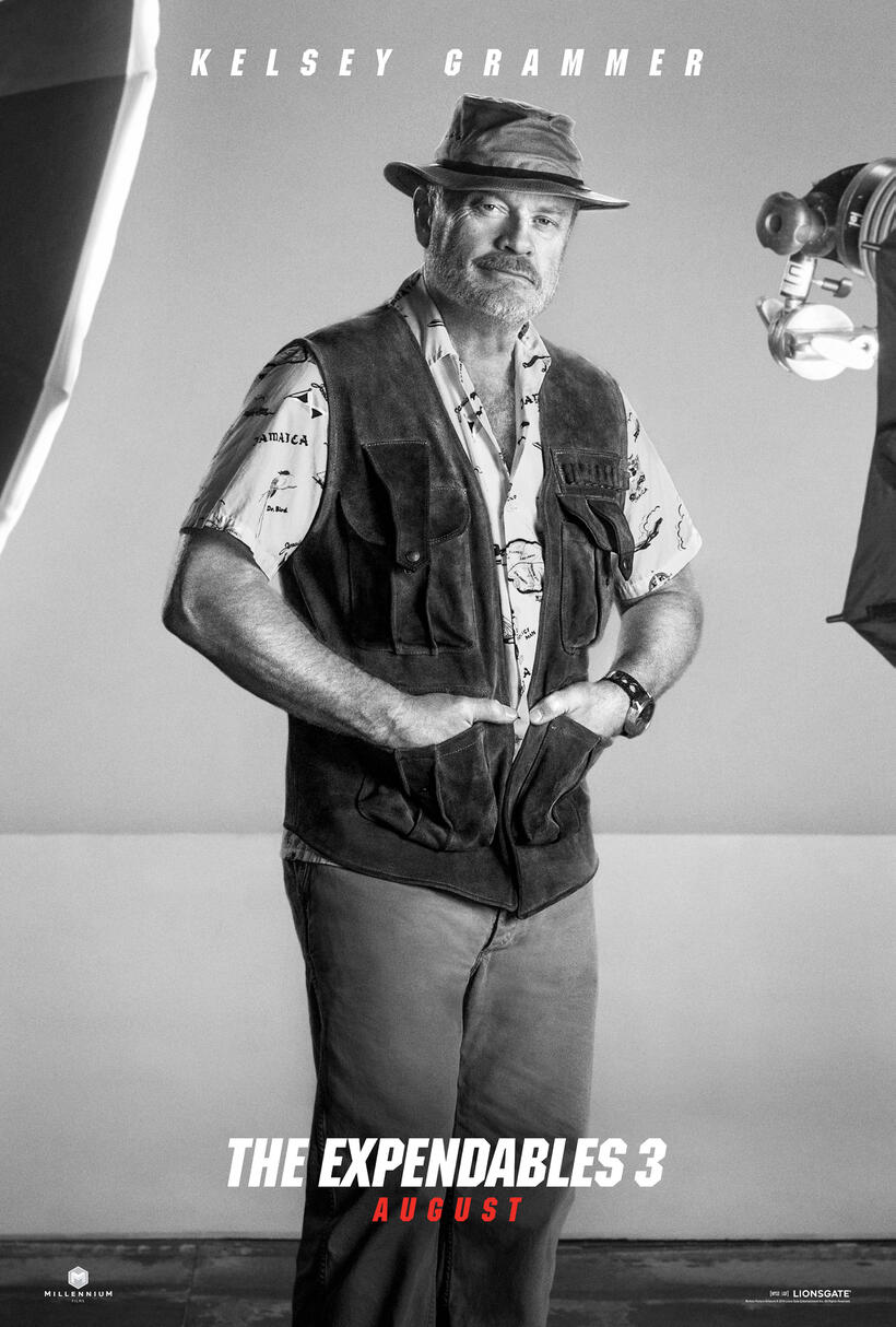 Character poster for "The Expendables 3."