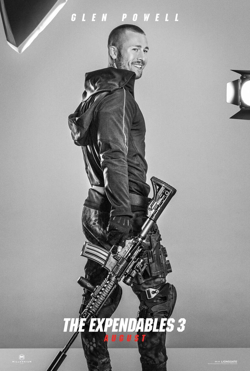 Character poster for "The Expendables 3."