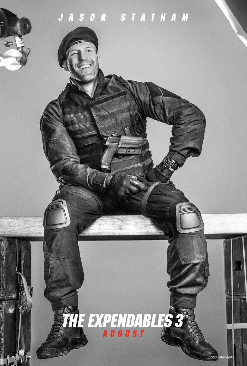 Character poster for "The Expendables 3."