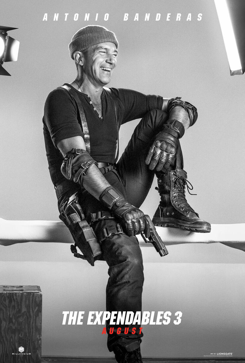 Character poster for "The Expendables 3."
