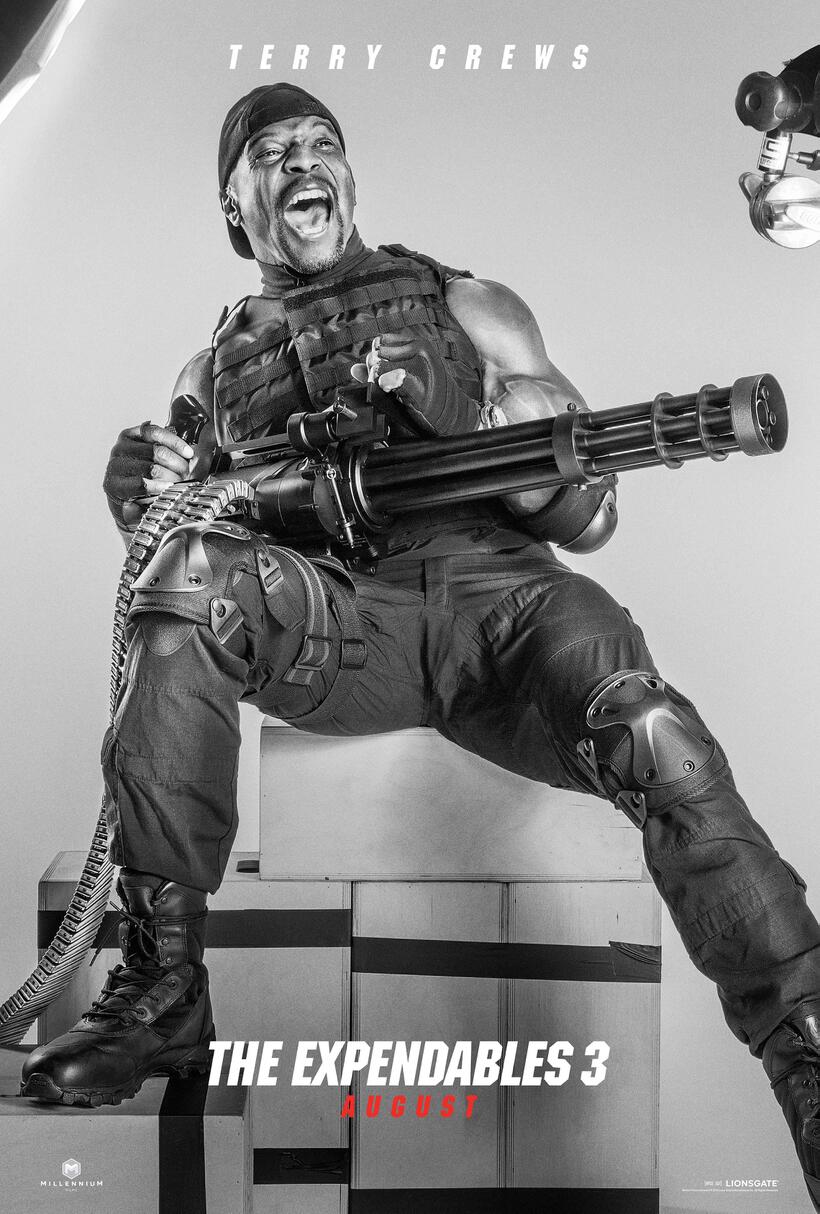 Character poster for "The Expendables 3."