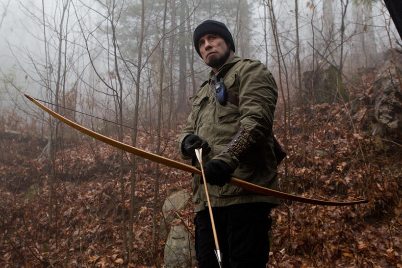 John Travolta as Emil Kovac in "Killing Season."