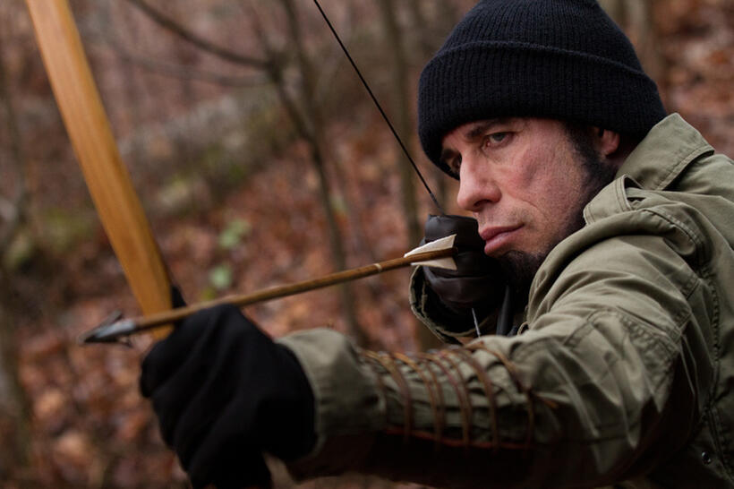 John Travolta as Emil Kovac in "Killing Season."