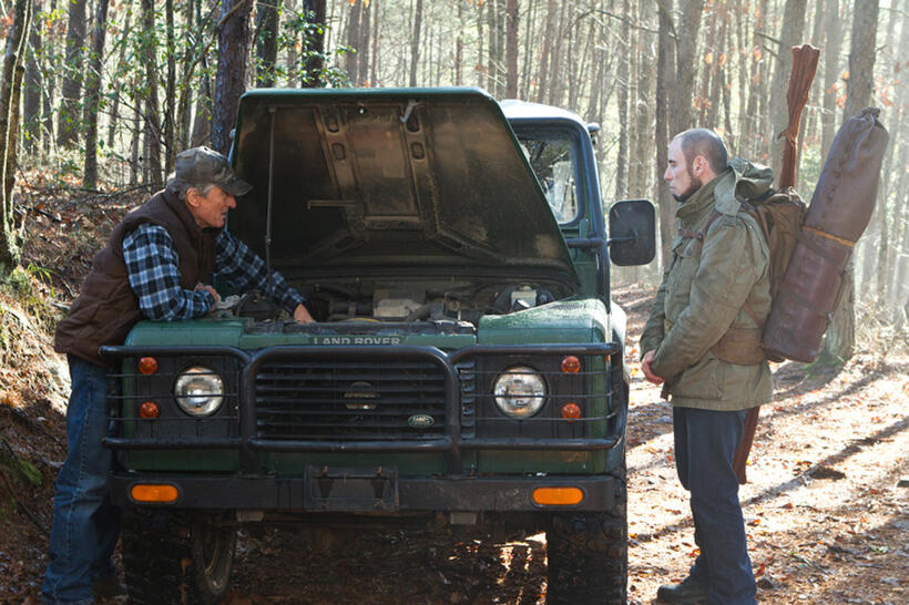 Robert De Niro as Benjamin Ford and John Travolta as Emil Kovac in "Killing Season."