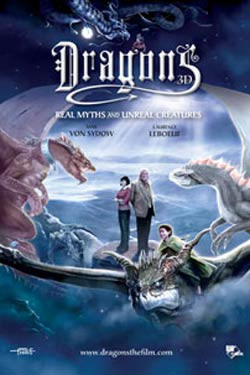 Poster art for "Dragons 3D."