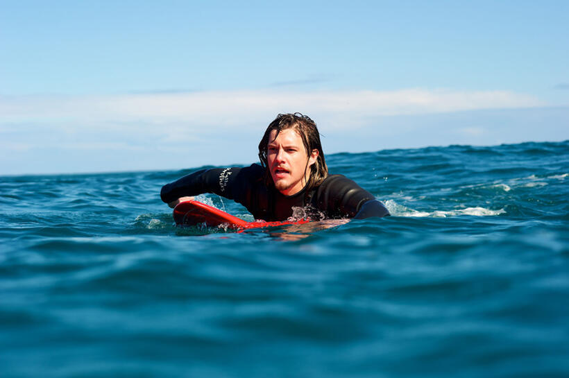 Xavier Samuel as Jimmy Kelly and in "Drift."