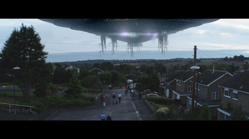 A scene from "Alien Uprising!"