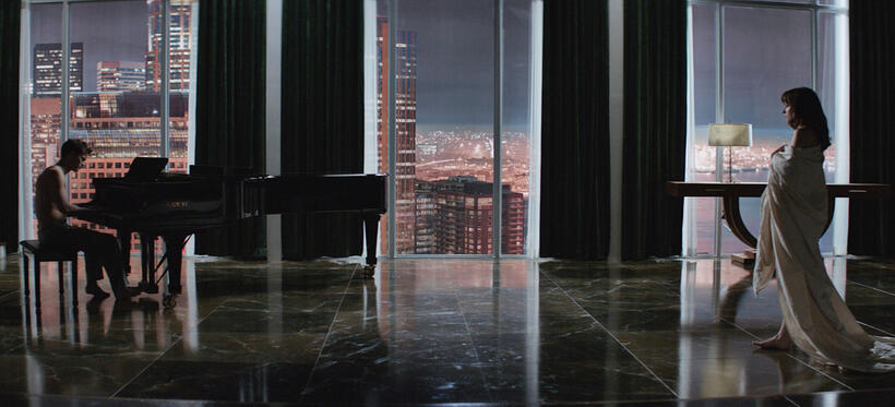 A scene from "Fifty Shades of Grey."