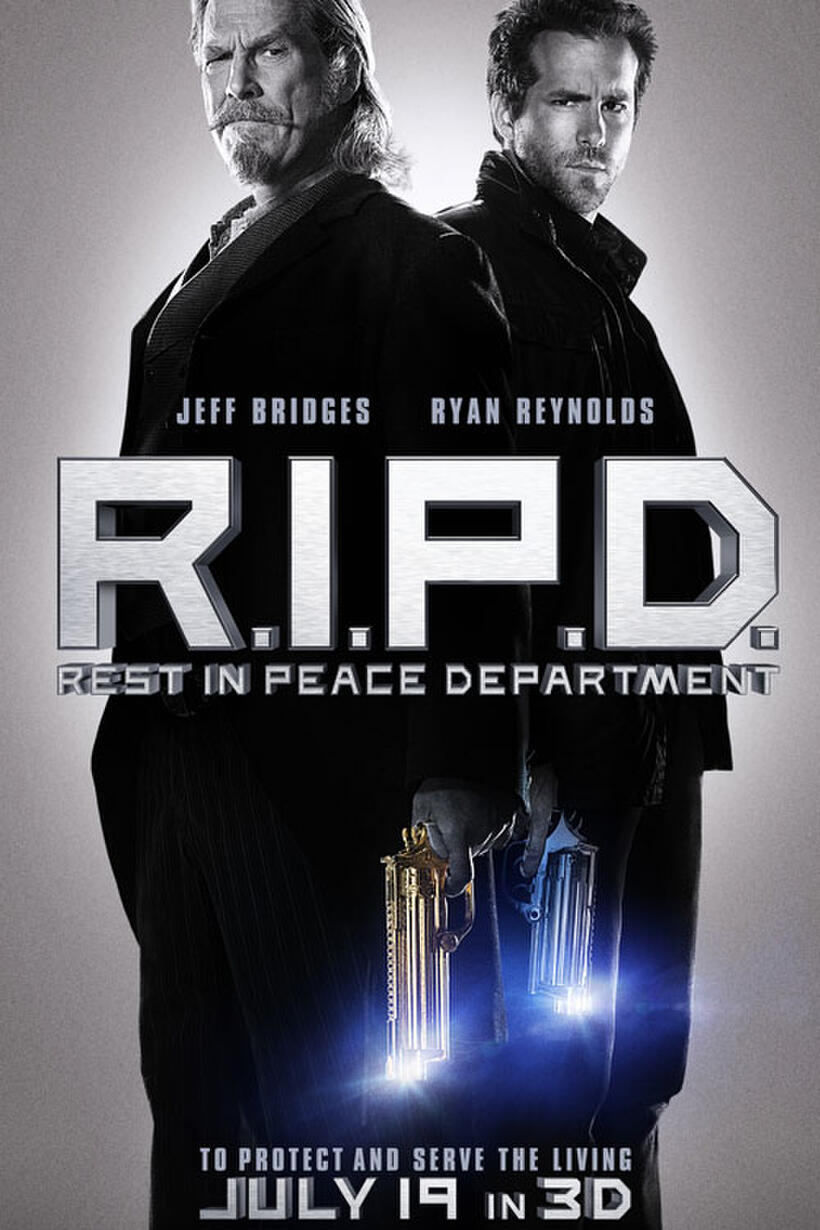 Poster art for "R.I.P.D. 3D."
