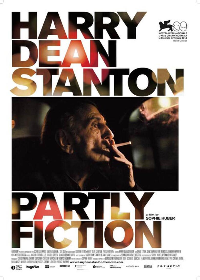 Poster art for "Harry Dean Stanton: Partly Fiction."
