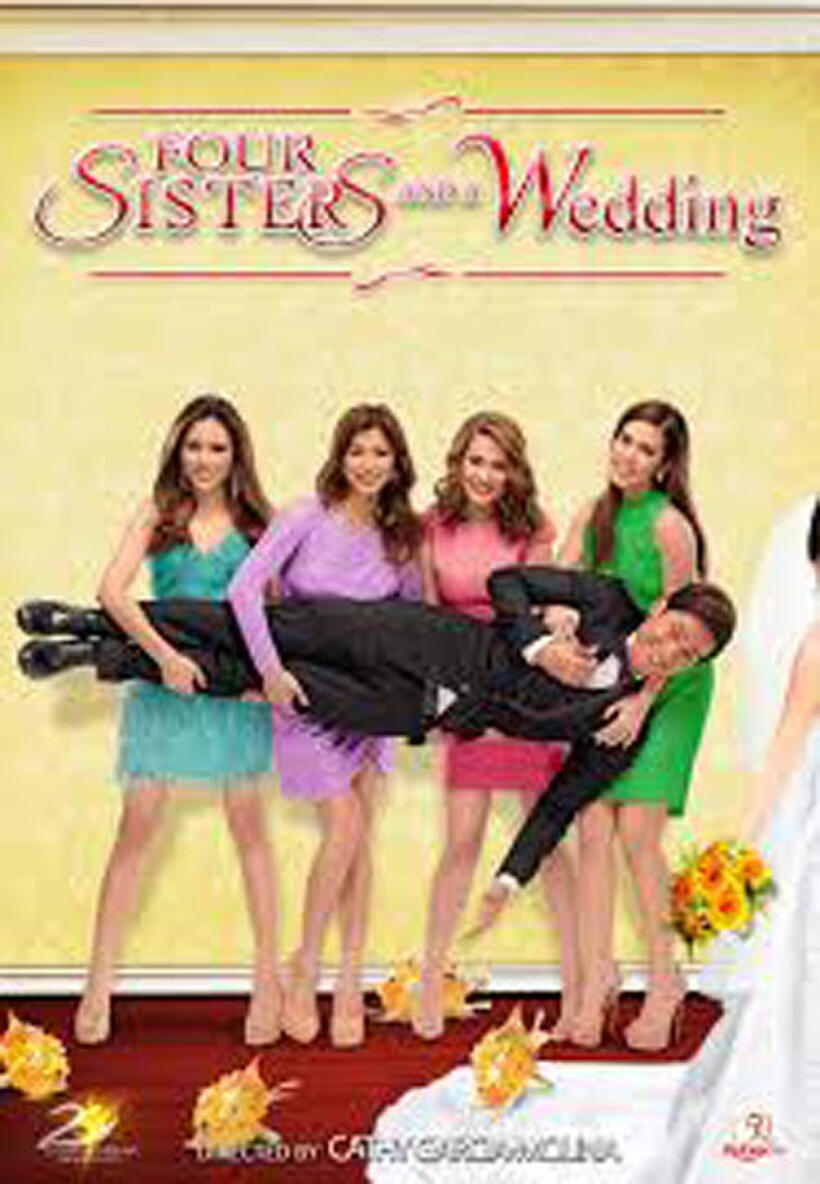 Poster art for "Four Sisters and a Wedding."