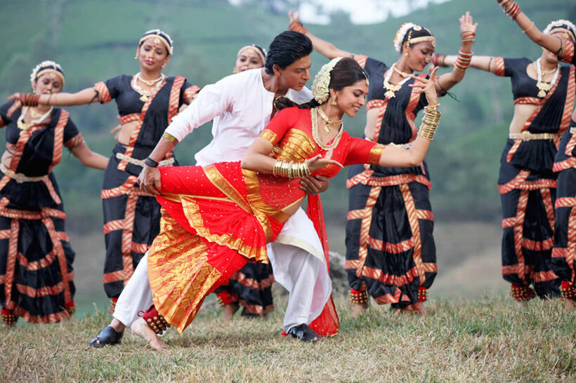 Shah Rukh Khan and Deepika Padukone in "Chennai Express."
