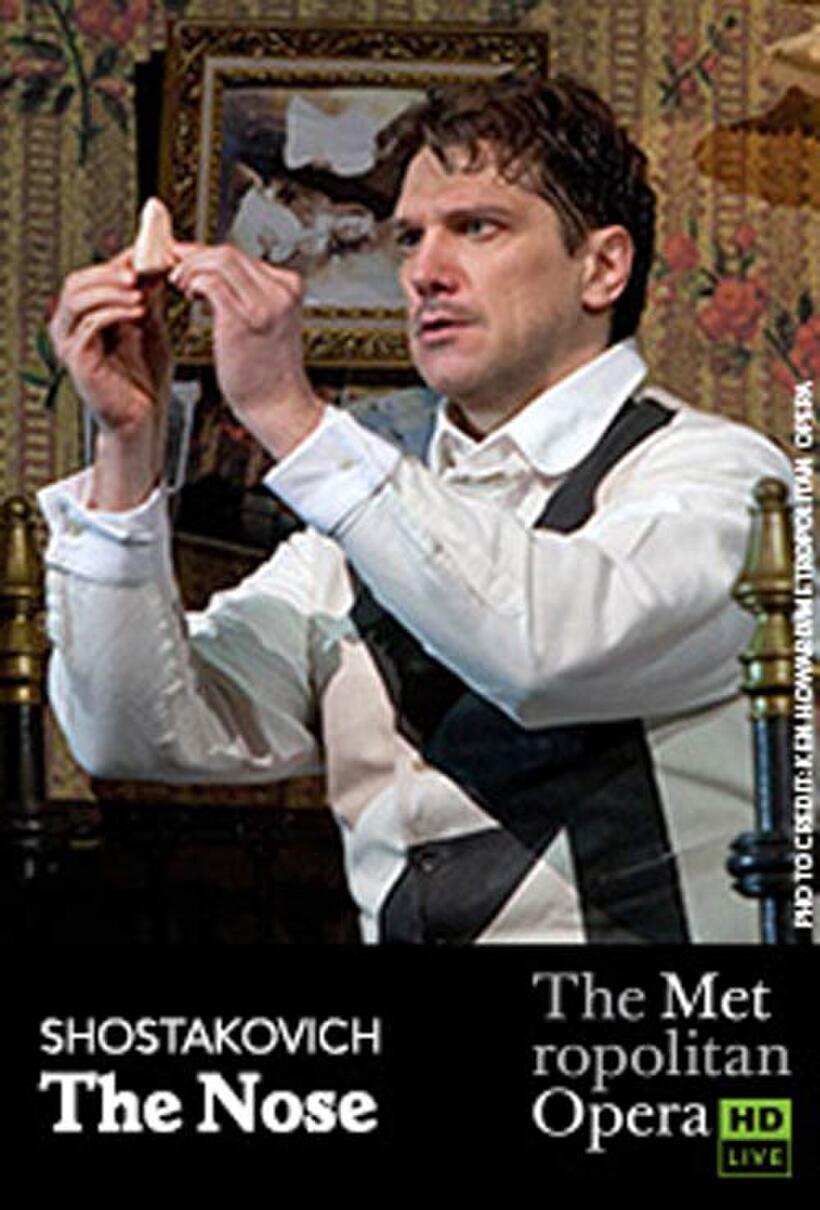 Poster art for "The Metropolitan Opera: The Nose."