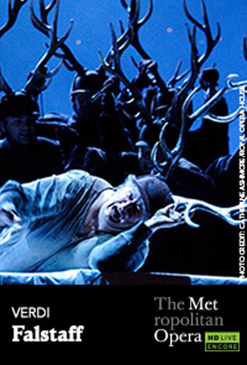 Poster art for "The Metropolitan Opera: Falstaff Encore."