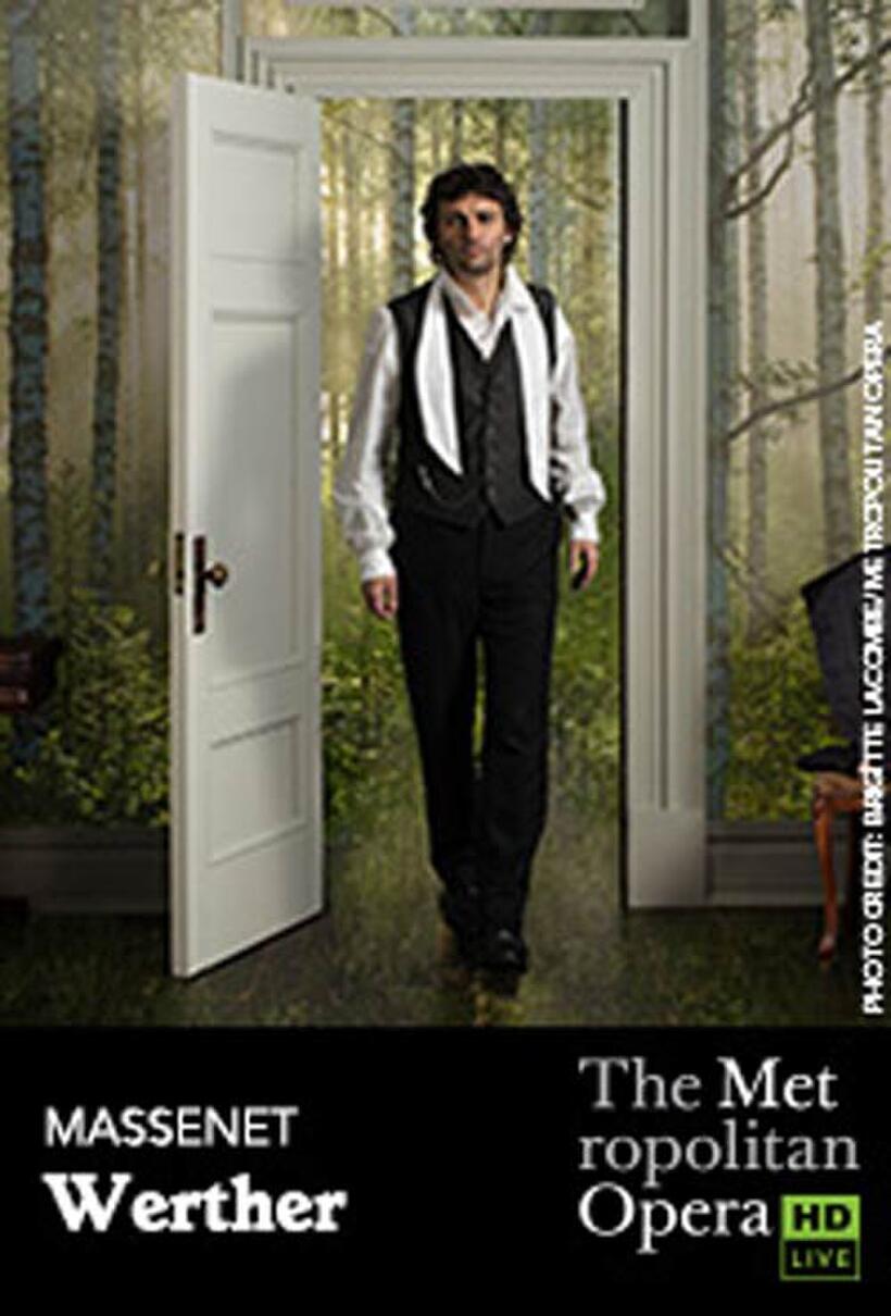 Poster art for "The Metropolitan Opera: Werther."