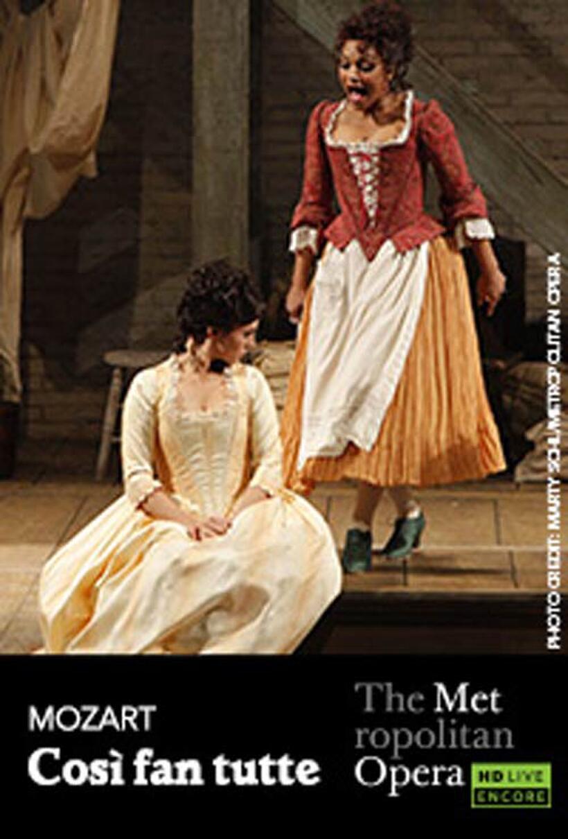 Poster art for "The Metropolitan Opera: Così fan tutte Encore."