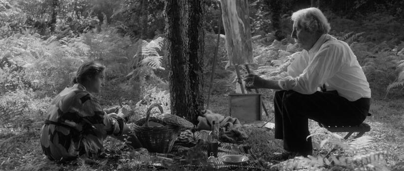 A scene from "The Artist and the Model."