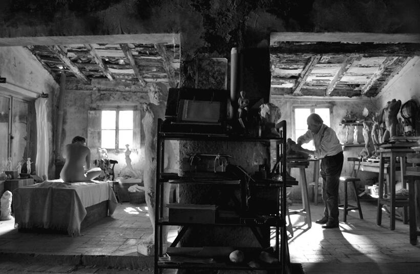 A scene from "The Artist and the Model."