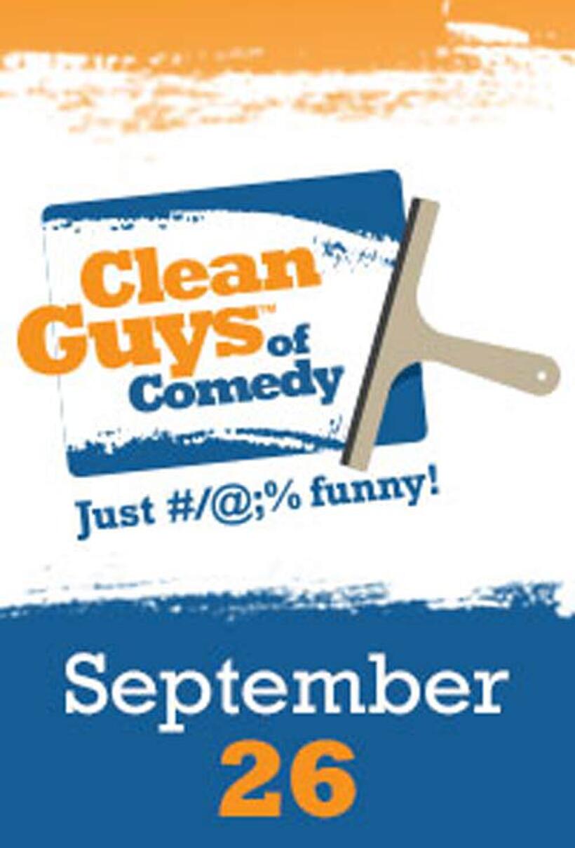 Poster art for "Clean Guys of Comedy Encore."