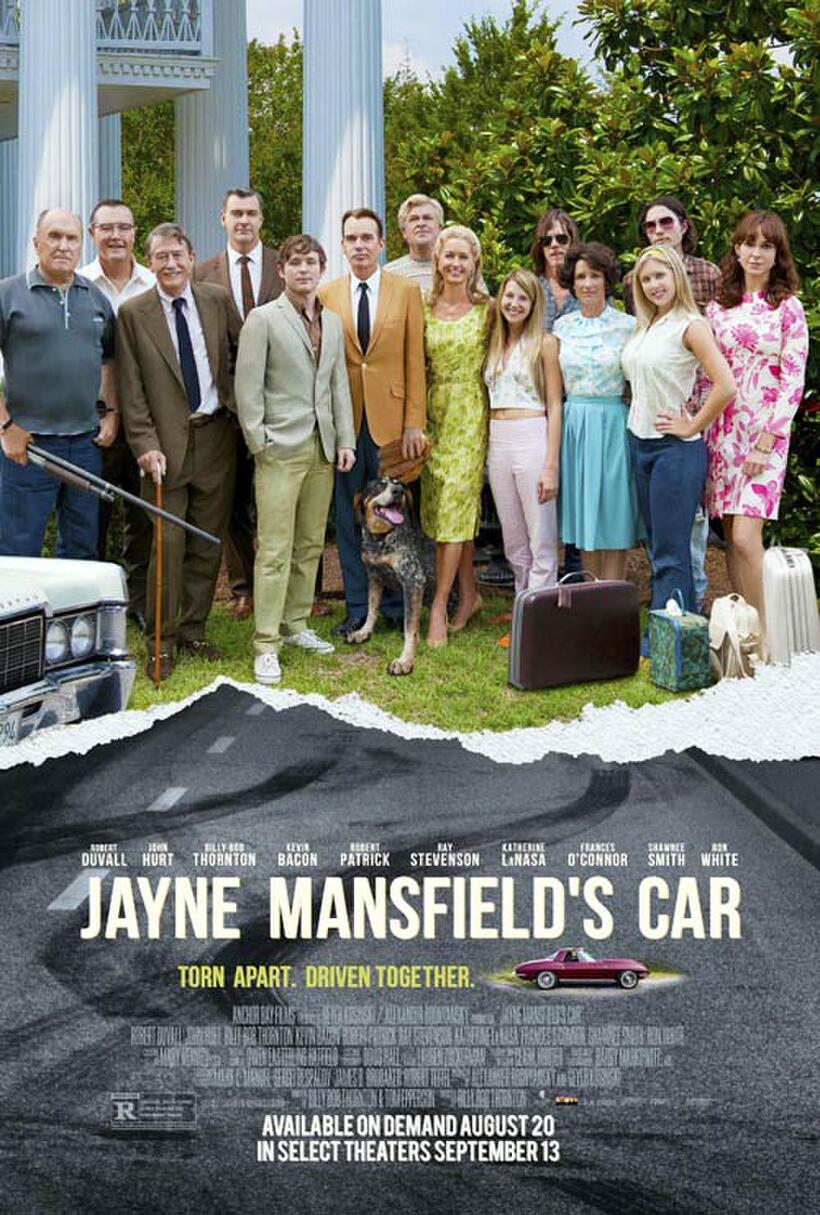 Poster art for "Jayne Mansfield's Car."