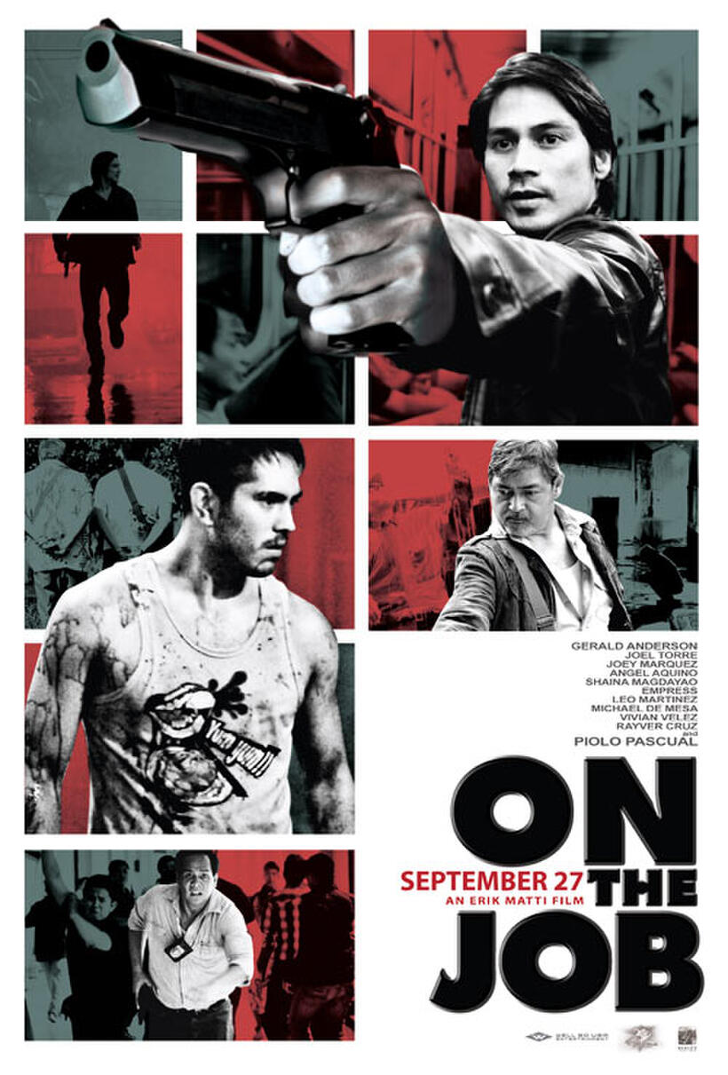 Poster art for "On the Job."