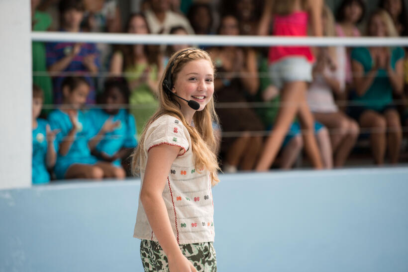 Cozi Zuehlsdorff as Hazel Haskett in "Dolphin Tale 2."