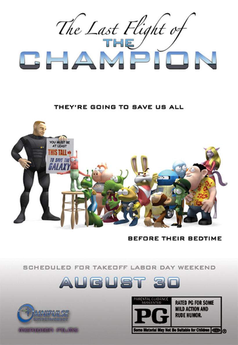 Poster art for "The Last Flight of the Champion."