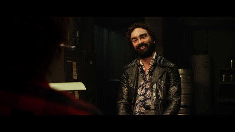 Johnny Galecki in "CBGB."