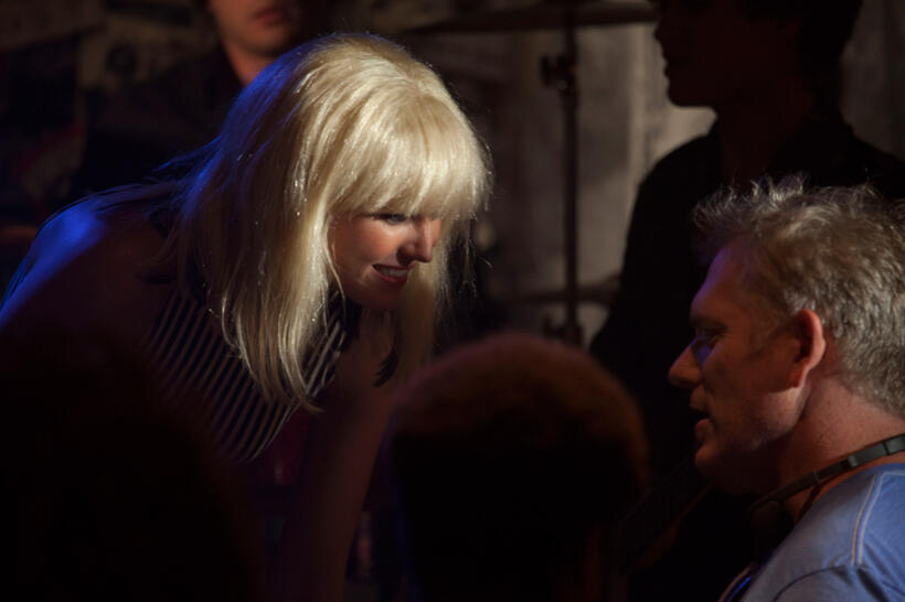 Malin Akerman and Randall Miller in "CBGB."