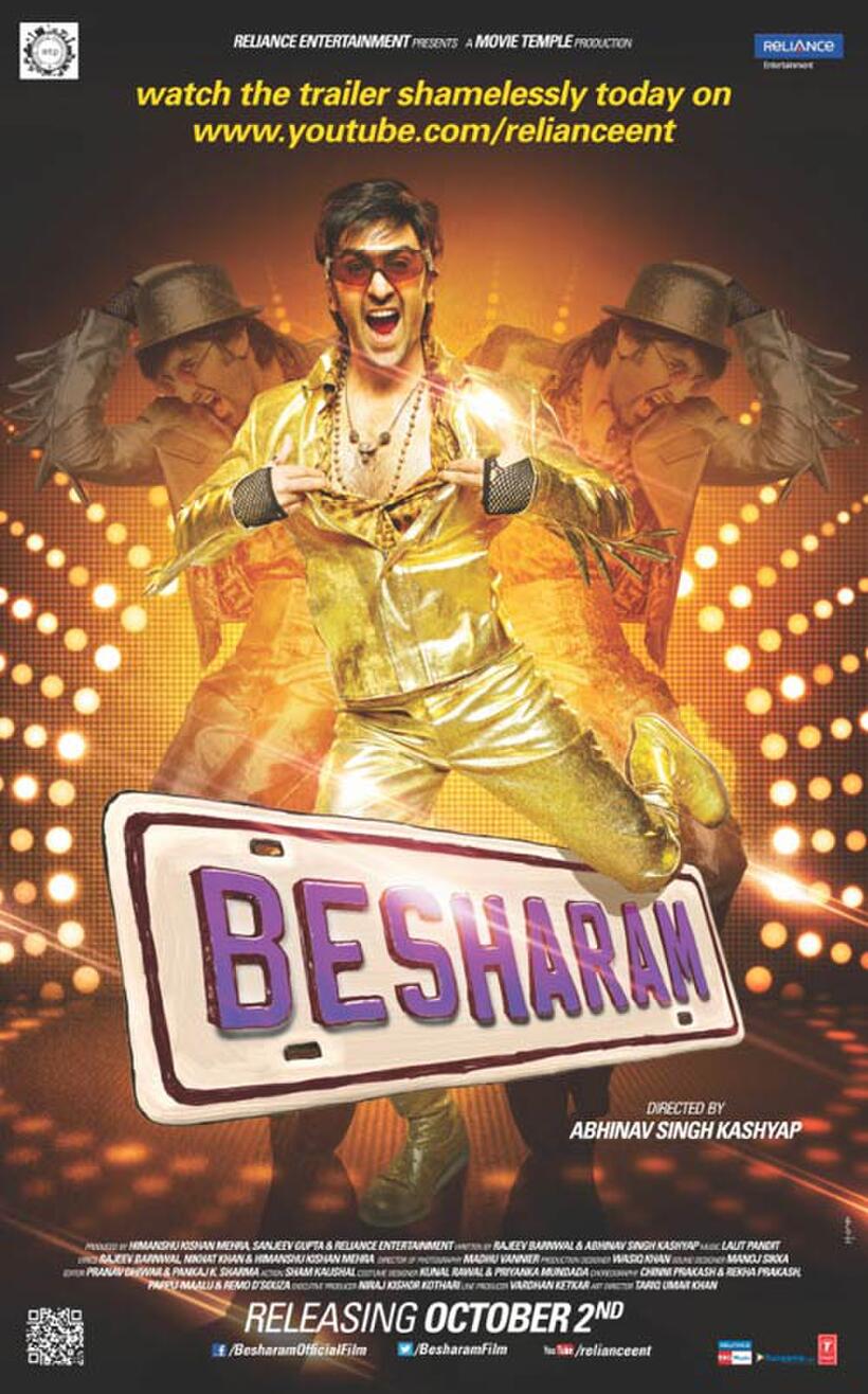 Poster art for "Besharam."