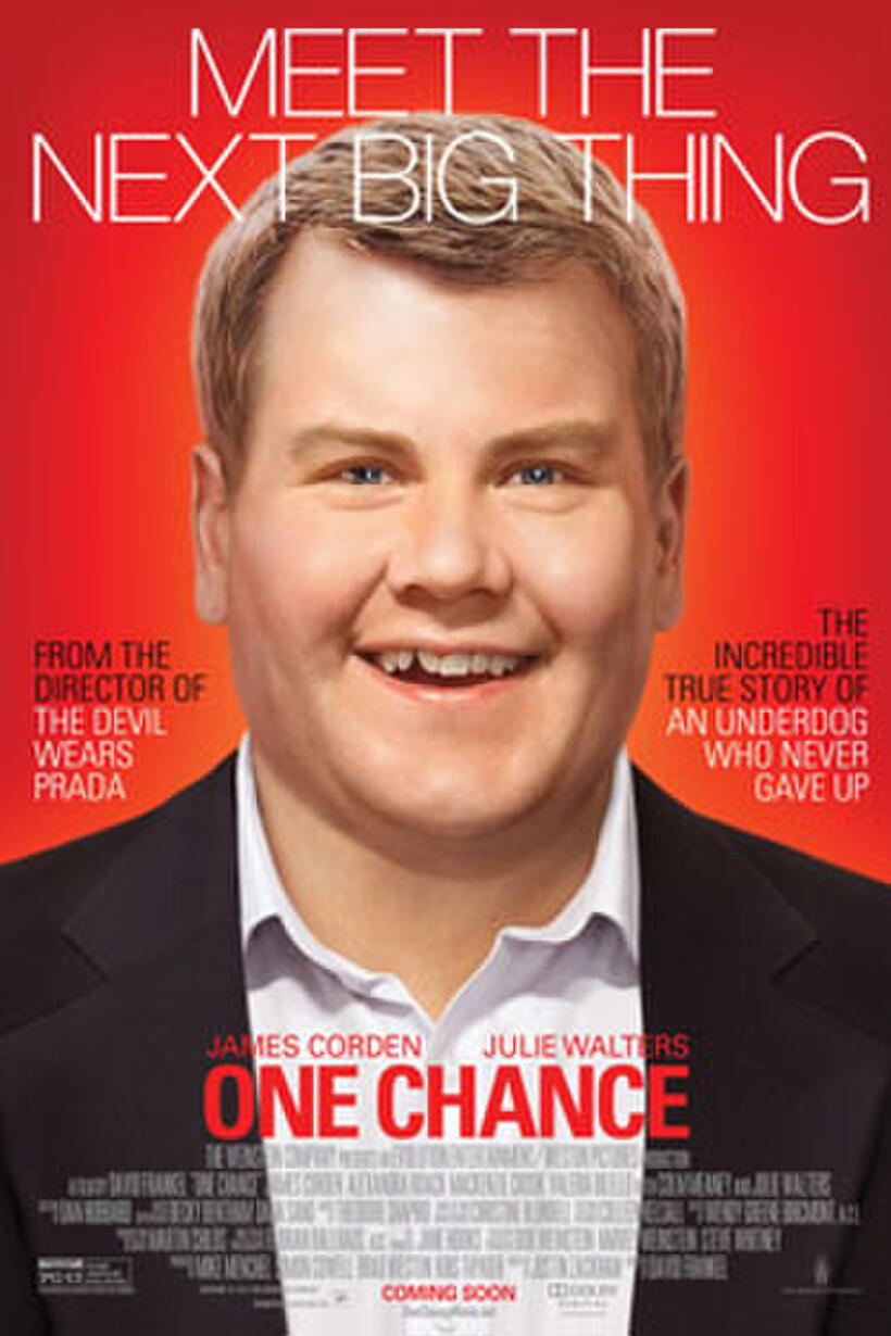 Poster art for "One Chance."