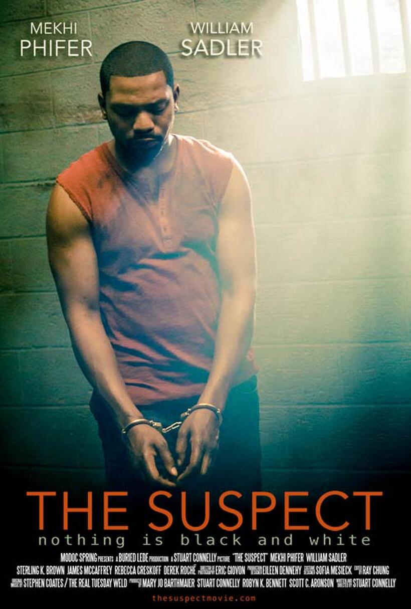 Poster art for "The Suspect."