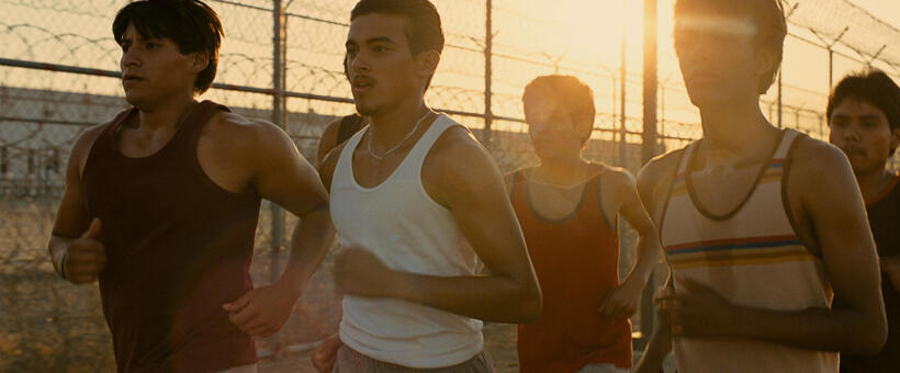 Carlos Pratts as Thomas Valles, Sergio Avelar as Victor Puentes, Hector Duran as Johnny Sameniego, Michael Aguero as Damacio Diaz and Rafael Martinez as David Diaz in "McFarland, USA."