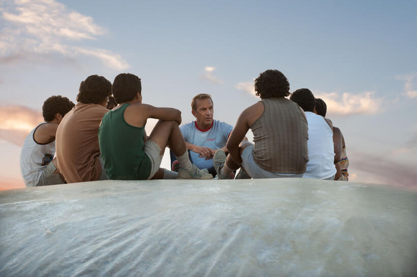 Kevin Costner as Jim White in "McFarland, USA."