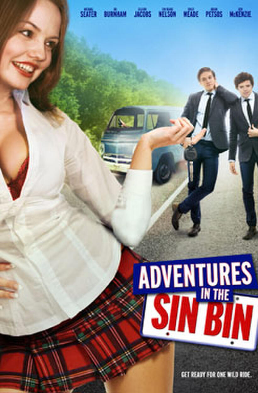Poster art for "Adventures in the Sin Bin."