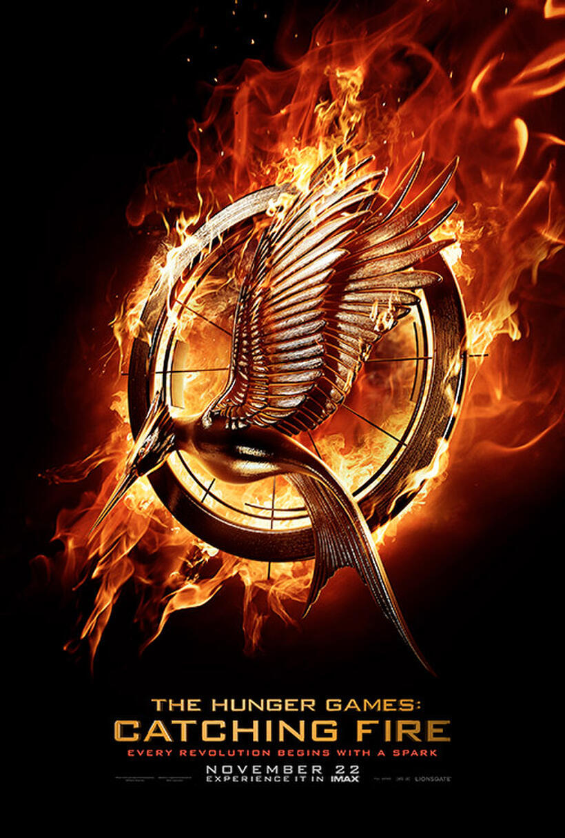 Poster art for "The Hunger Games: Catching Fire The IMAX Experience."