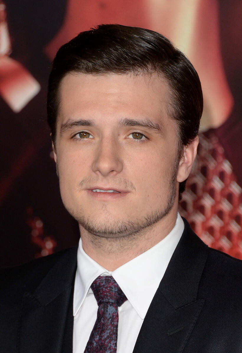 Josh Hutcherson at the California premiere of "Hunger Games: Catching Fire."