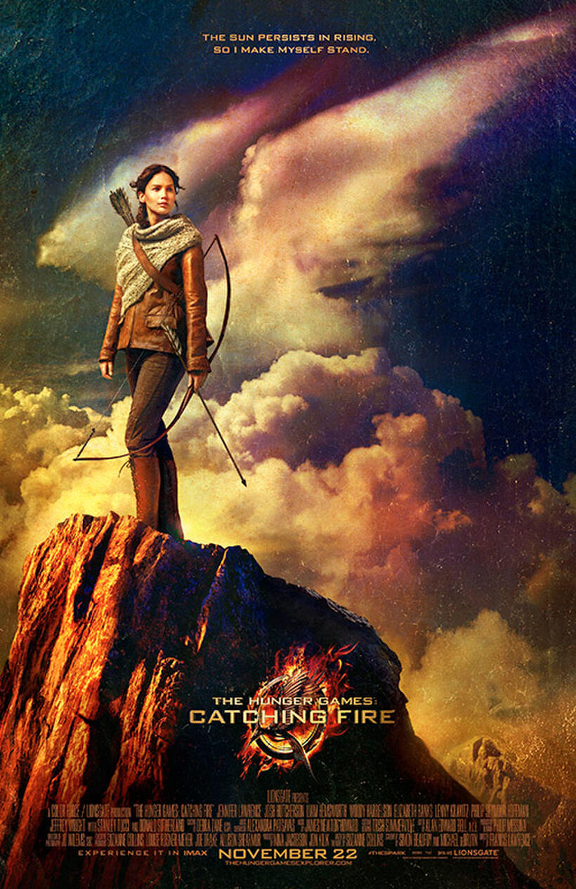 Poster art for "The Hunger Games: Catching Fire The IMAX Experience."