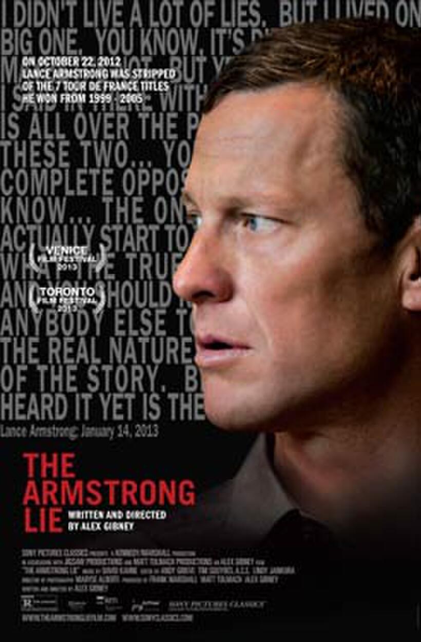 Poster art for "The Armstrong Lie."