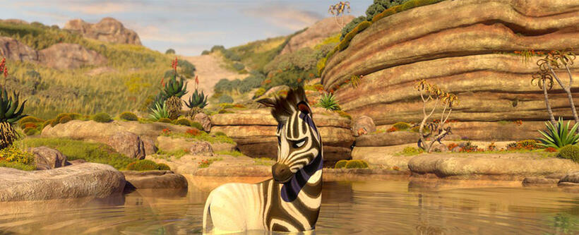 Khumba voiced by Jake T. Austin in "Khumba."