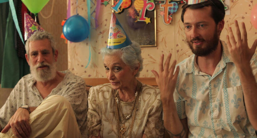 Carl Titolo, Joy Seligsohn and Dustin Guy Defa in "Swim Little Fish Swim."