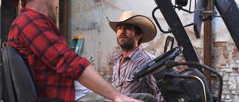 Luke Perry in "Red Wing."